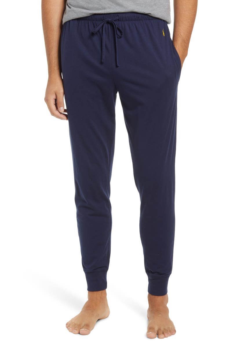 Polo Ralph Lauren Knit Jogger Pajama Pants, Main, color, 