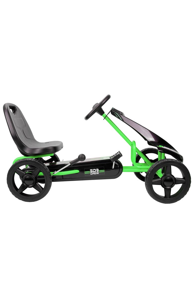 509 Air Jet Pedal Kids Go Kart, Rideon, Kids, Alternate, color, Green