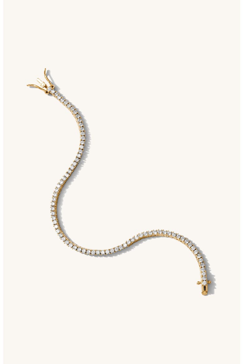 Everyday Tennis Bracelet, Main, color, White Topaz