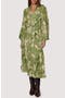 Serene Majesty Long Sleeve Midi Dress