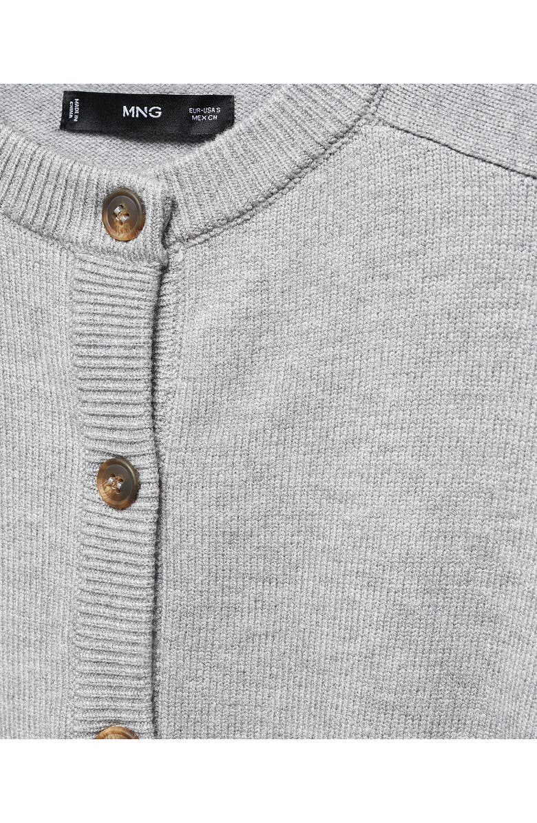 MANGO Raglan Sleeve Cardigan, Alternate, color, 