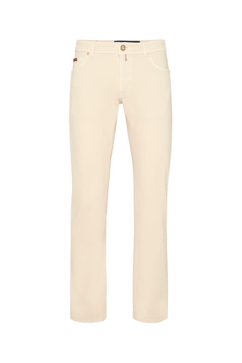 Jeans Straight Cut Men, Main, color, beigepython
