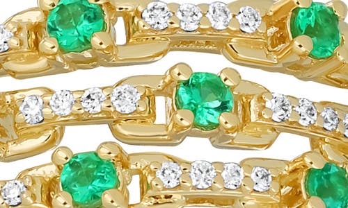 Bony Levy El Mar Emerald & Diamond 18k Gold Ring In Gold