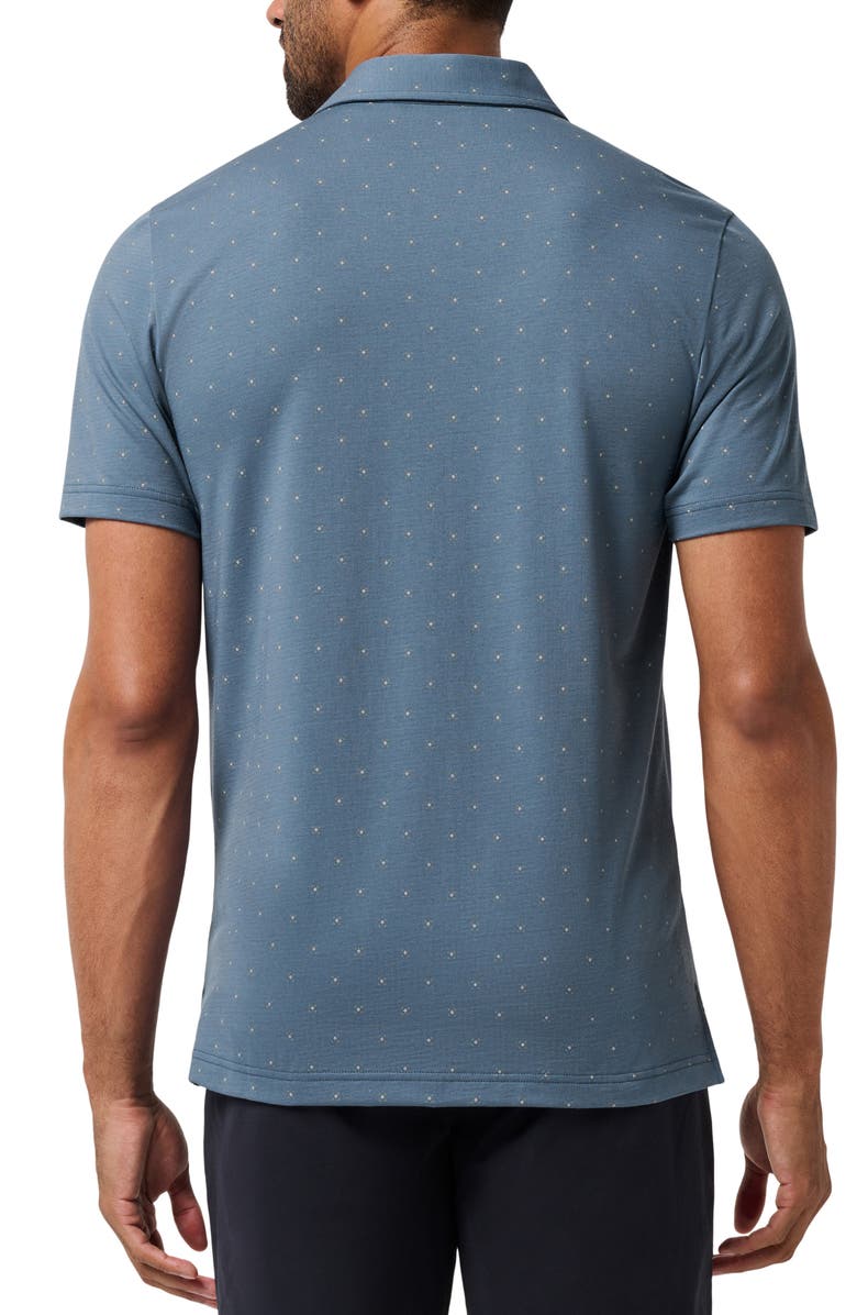 TravisMathew Performance Jersey Polo, Alternate, color, Bering Sea