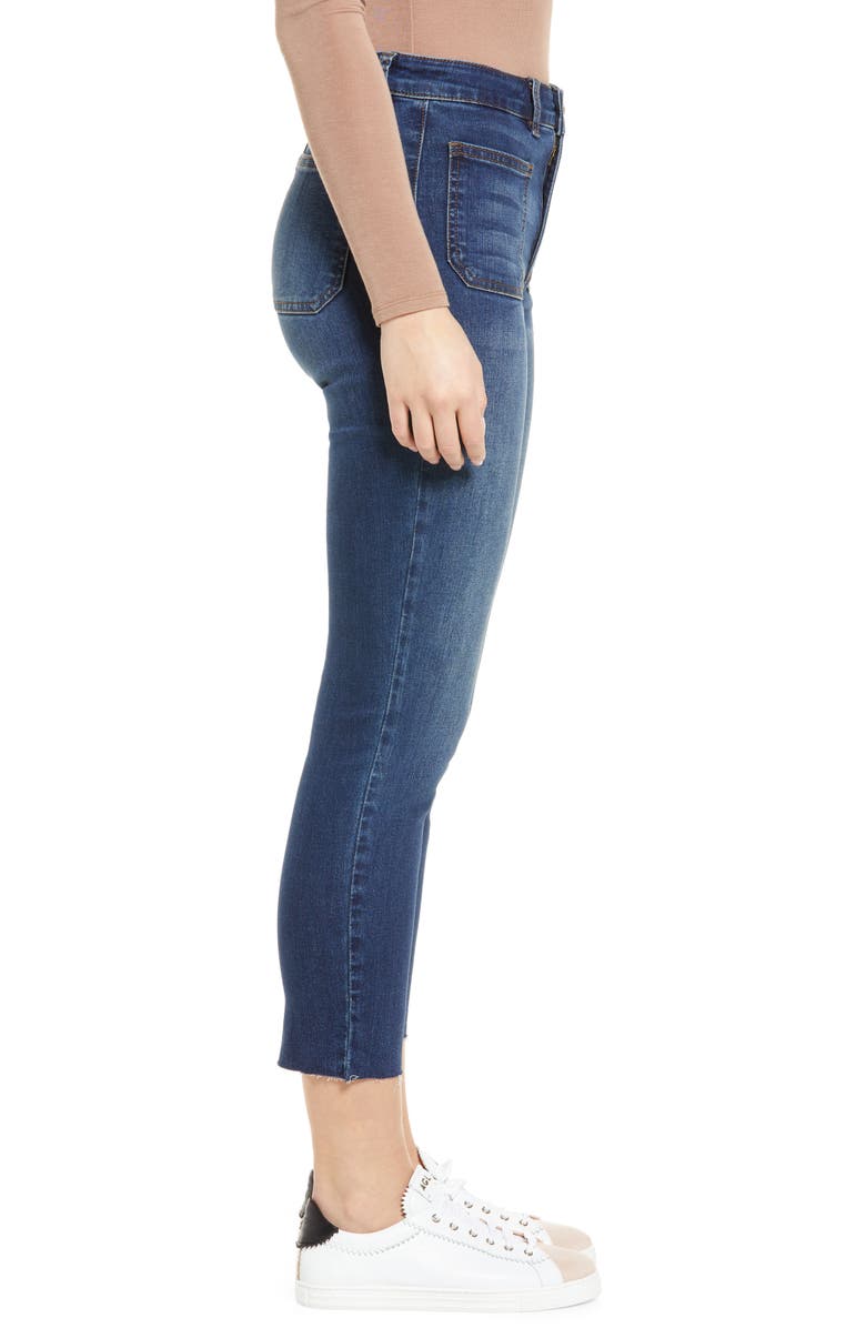 STS Blue High Waist Straight Leg Jeans, Alternate, color, North Newland