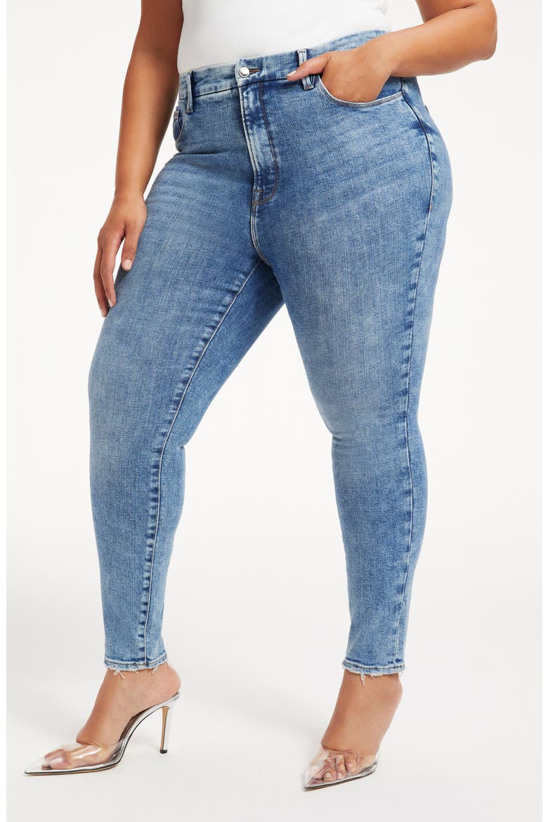 Good Legs High Waist Jeans, Alternate, color, INDIGO205
