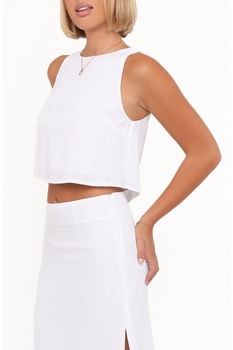 Madison Crop Tank, Alternate, color, WHITE