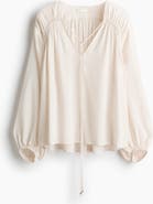H&M Oversized Viscose Blouse