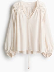 H&M Oversized Viscose Blouse