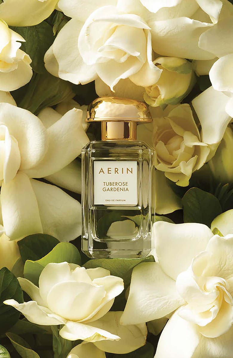 Estée Lauder AERIN Tuberose Gardenia Eau de Parfum & Lip Conditioner Set $190 Value, Alternate, color, 