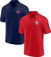 FANATICS Men's Fanatics Branded Red/Navy St. Louis Cardinals Dueling Logos Polo Combo Set