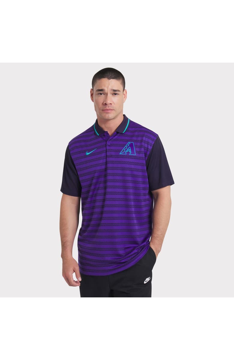 Nike Men's Nike  Purple Arizona Diamondbacks 2025 City Connect Authentic Collection Victory Performance Polo, Alternate, color, 