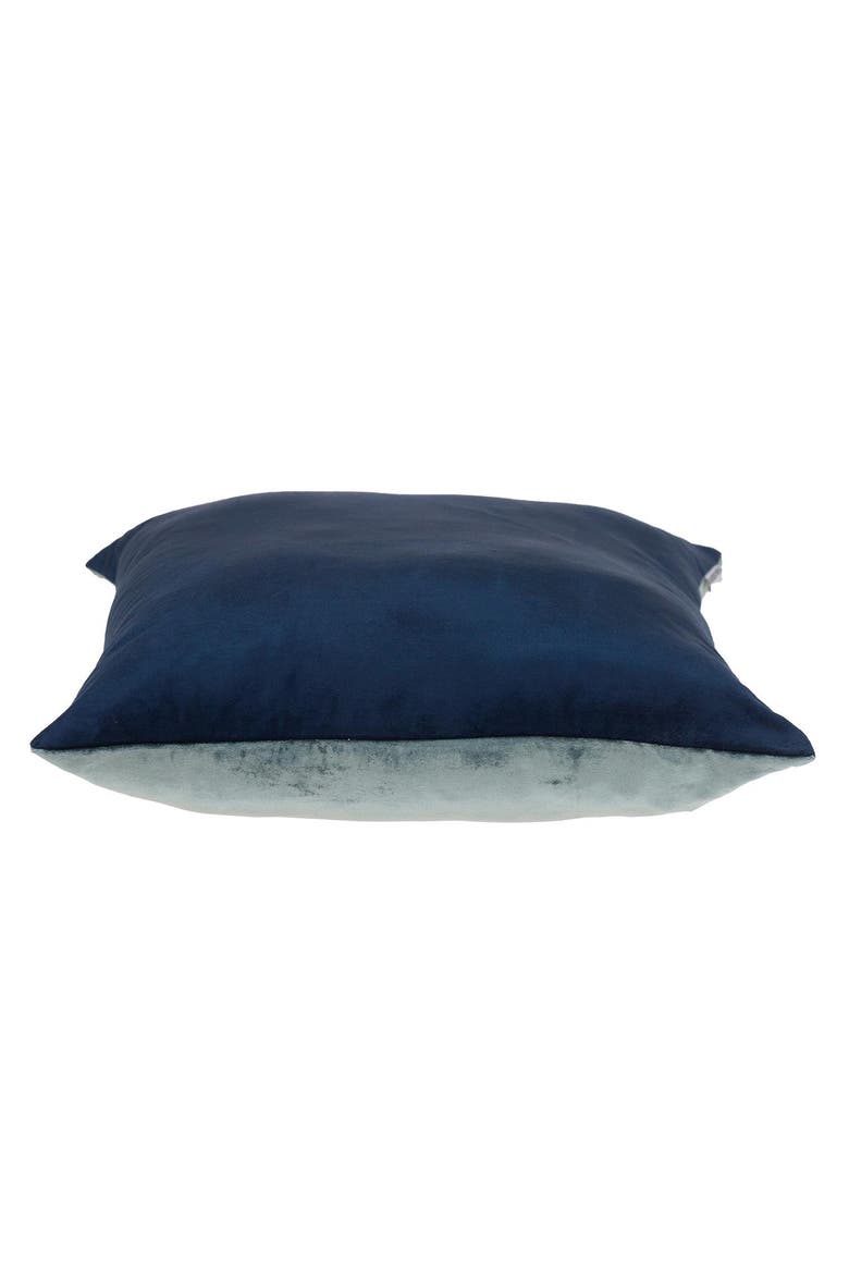 Nerine Throw Pillow, Alternate, color, BLUE/ NAVY