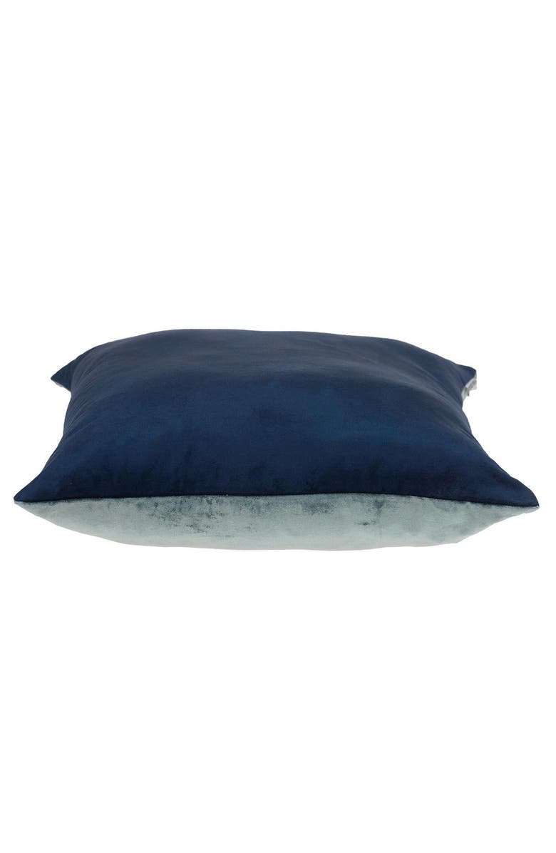 PARKLAND COLLECTION Nerine Throw Pillow, Alternate, color, Blue/ Navy