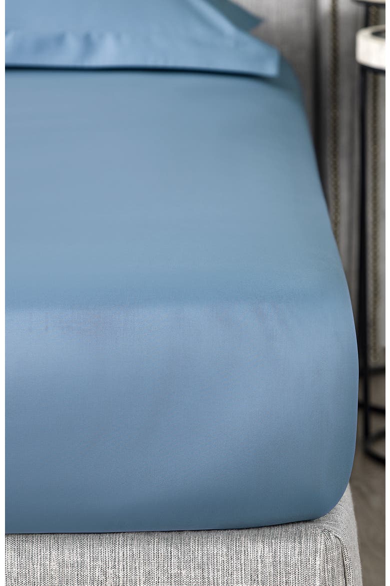 Royal Fitted Sheet, Alternate, color, Blue