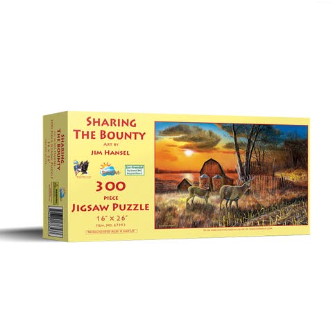 Sharing the Bounty 300 piece Jigsaw Puzzle for Adults