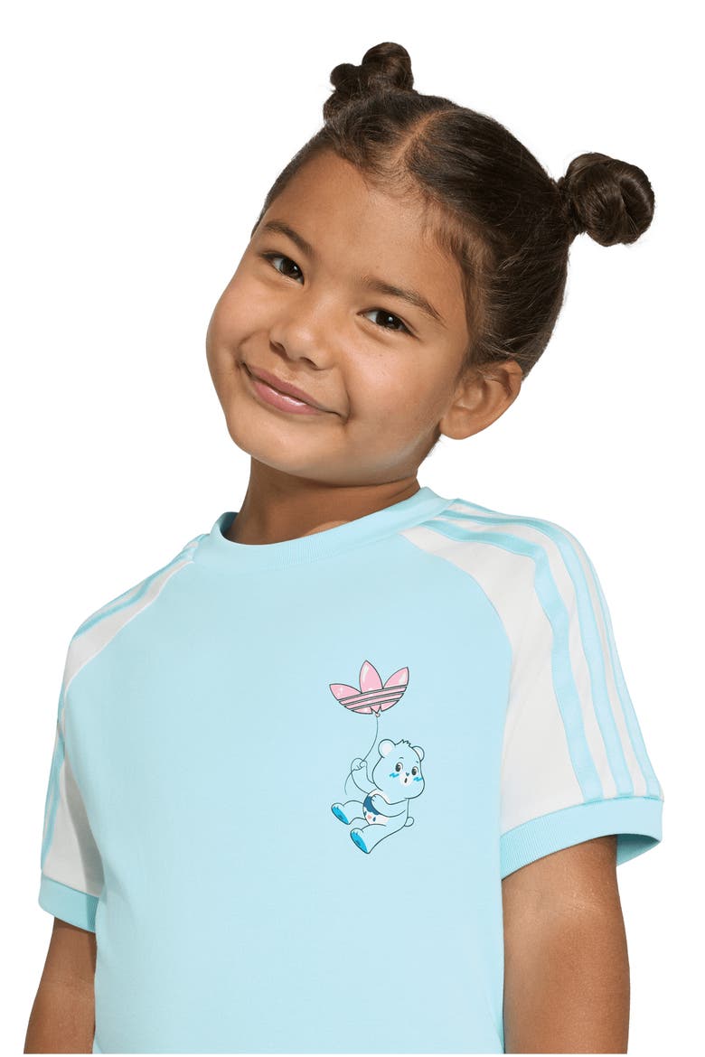 Kids' Graphic T-Shirt, Alternate, color, BLISS BLUE/ OFF WHITE