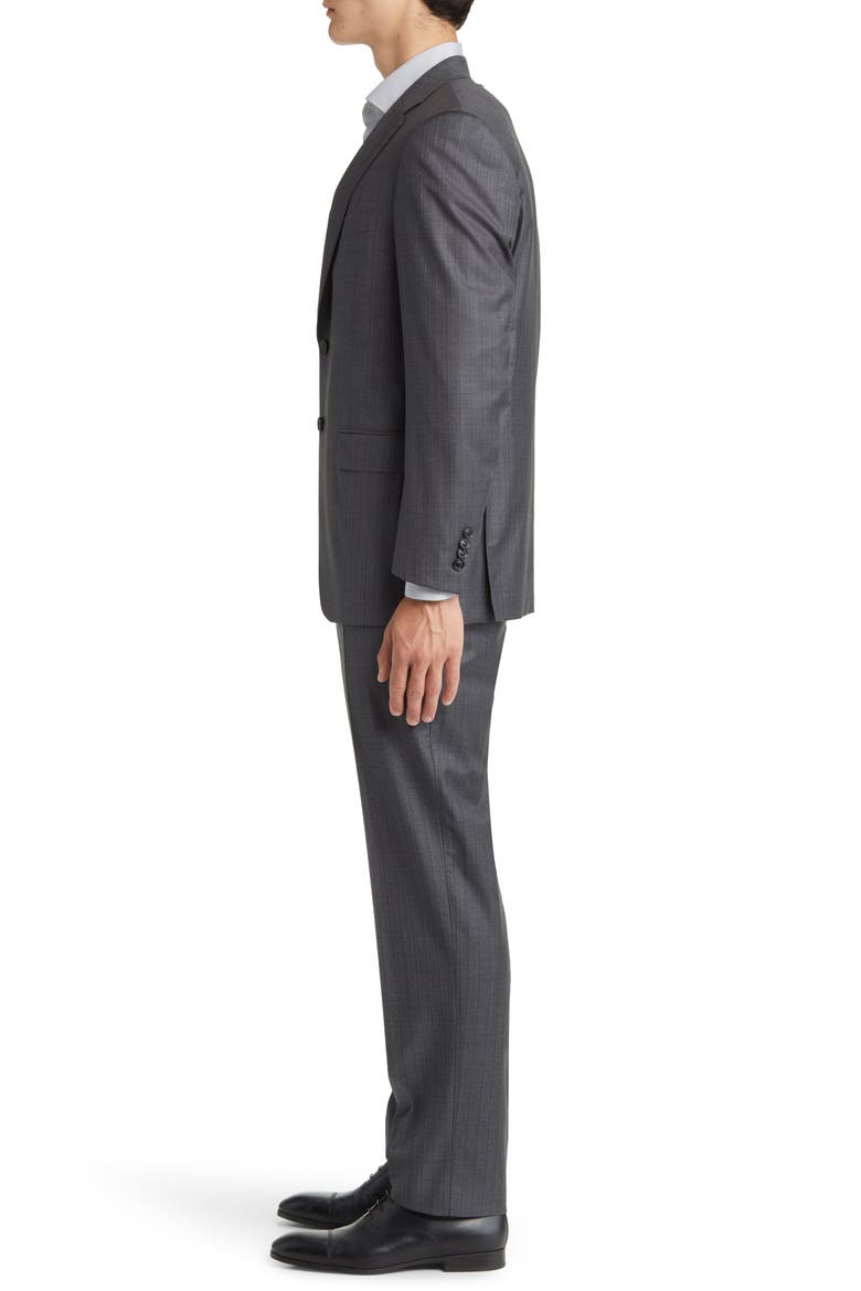 Siena Regular Fit Wool Suit, Alternate, color, GREY