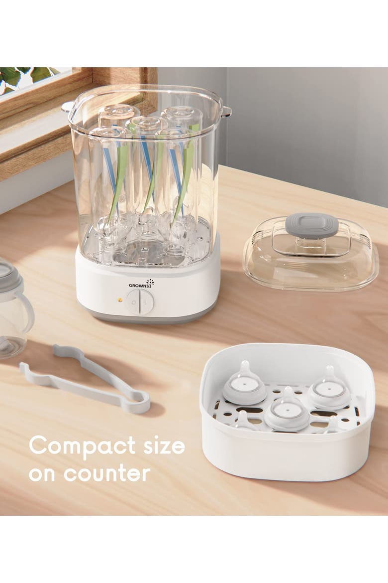 Bottle Sterilizer, Alternate, color, White
