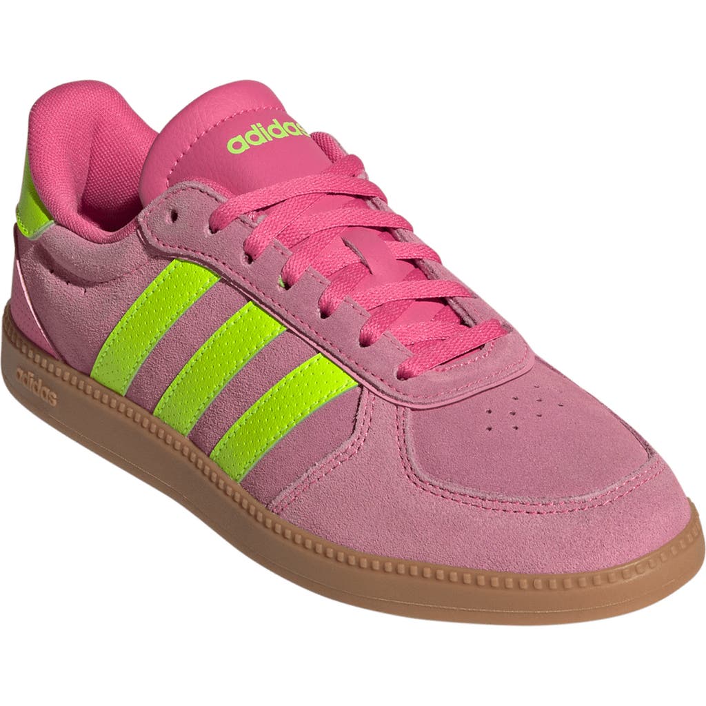 Adidas Originals Adidas Breaknet Sleek Sneaker In Pulse Magenta/lemon/pink