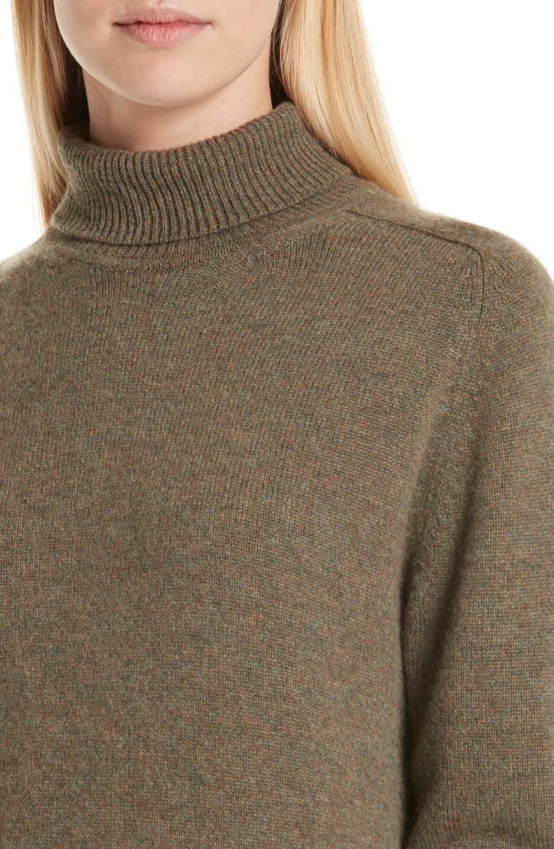 Victoria Beckham Stretch Cashmere Turtleneck Sweater, Alternate, color, 