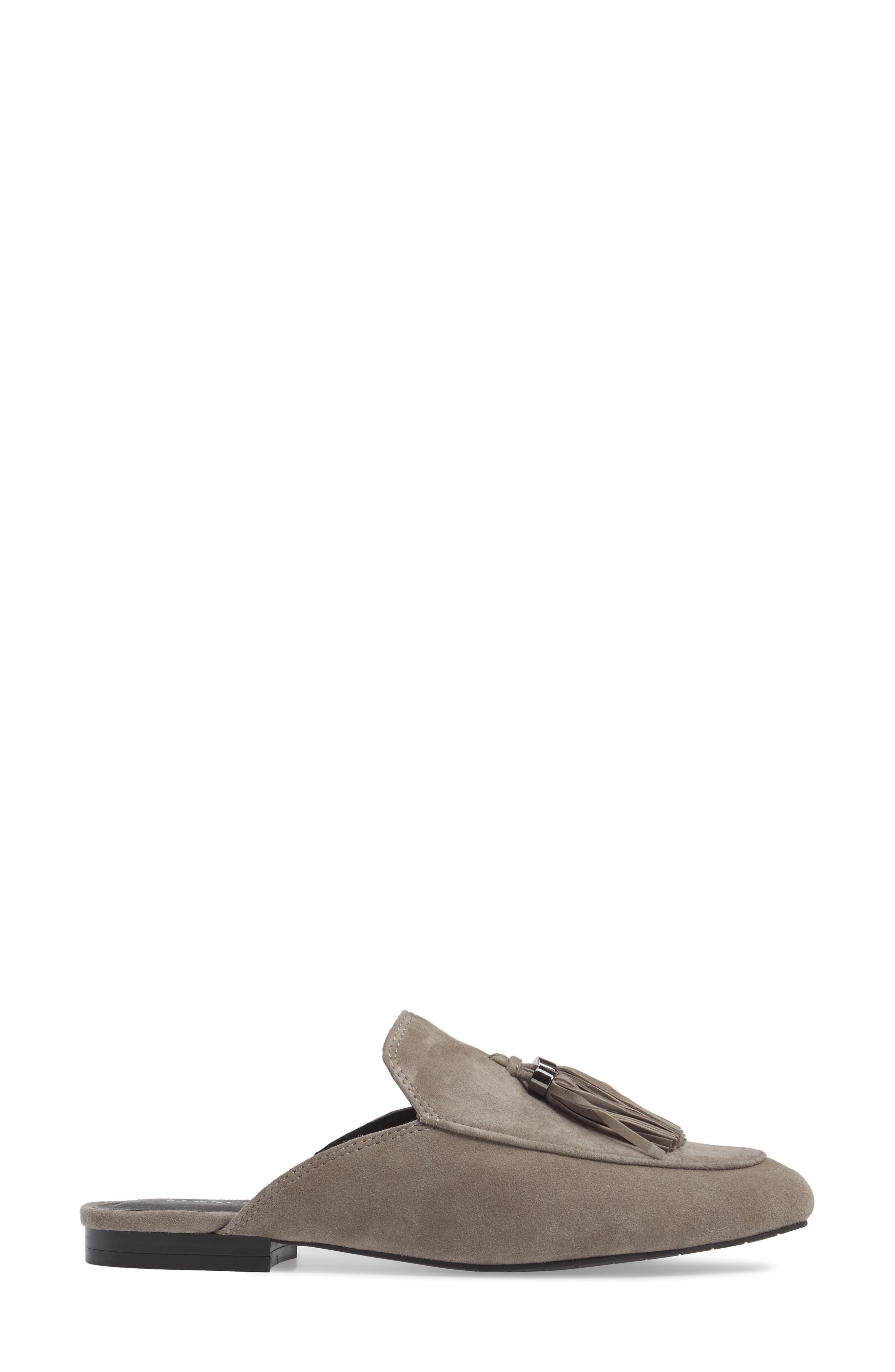 Whinnie Loafer Mule, Alternate, color, ELEPHANT SUEDE