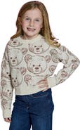 Design History Kids' Teddy Bear Pullover Sweater