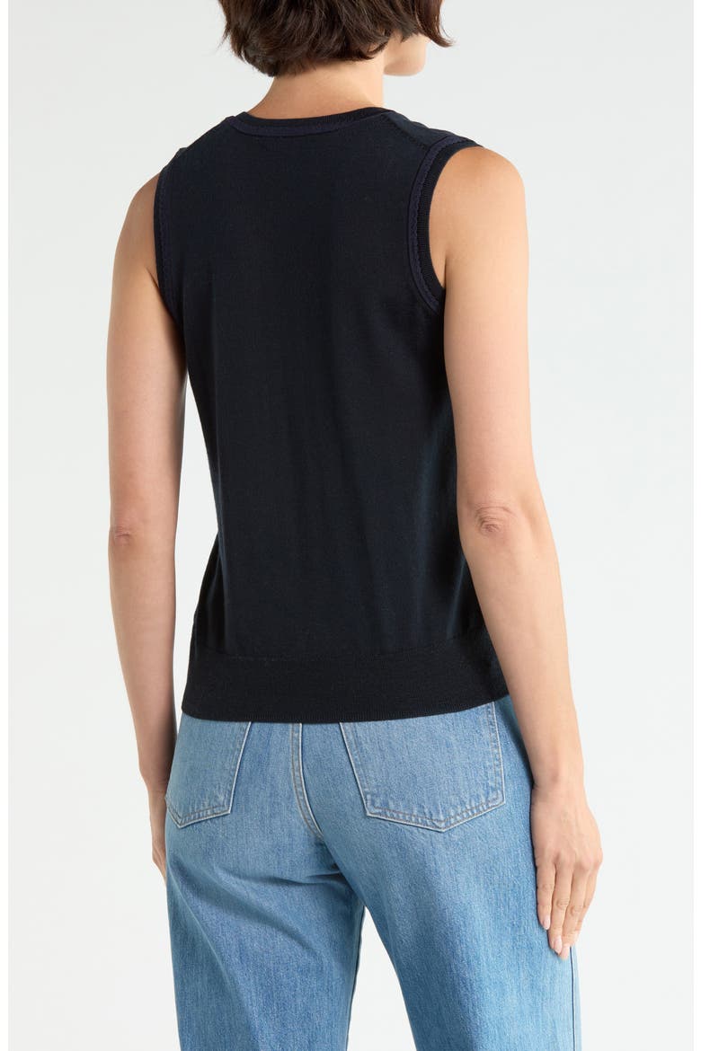 Milette Sleeveless Pullover, Alternate, color, NAVY