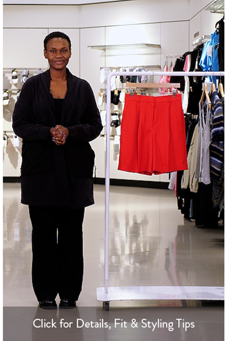 Straight Fit Bermuda Shorts video