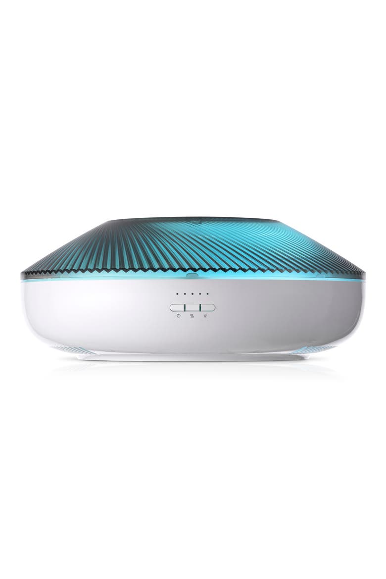 Ori Ultrasonic Diffuser with Bluetooth Speaker, Alternate, color, WHITE