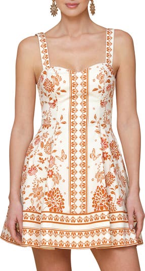 Sweetheart Fit & Flare Minidress