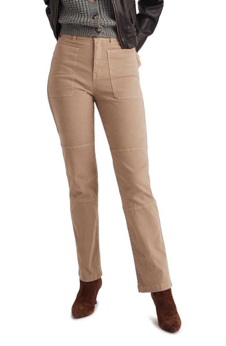 Madewell The '90s Straight Canvas Cargo Jeans, Main, color,