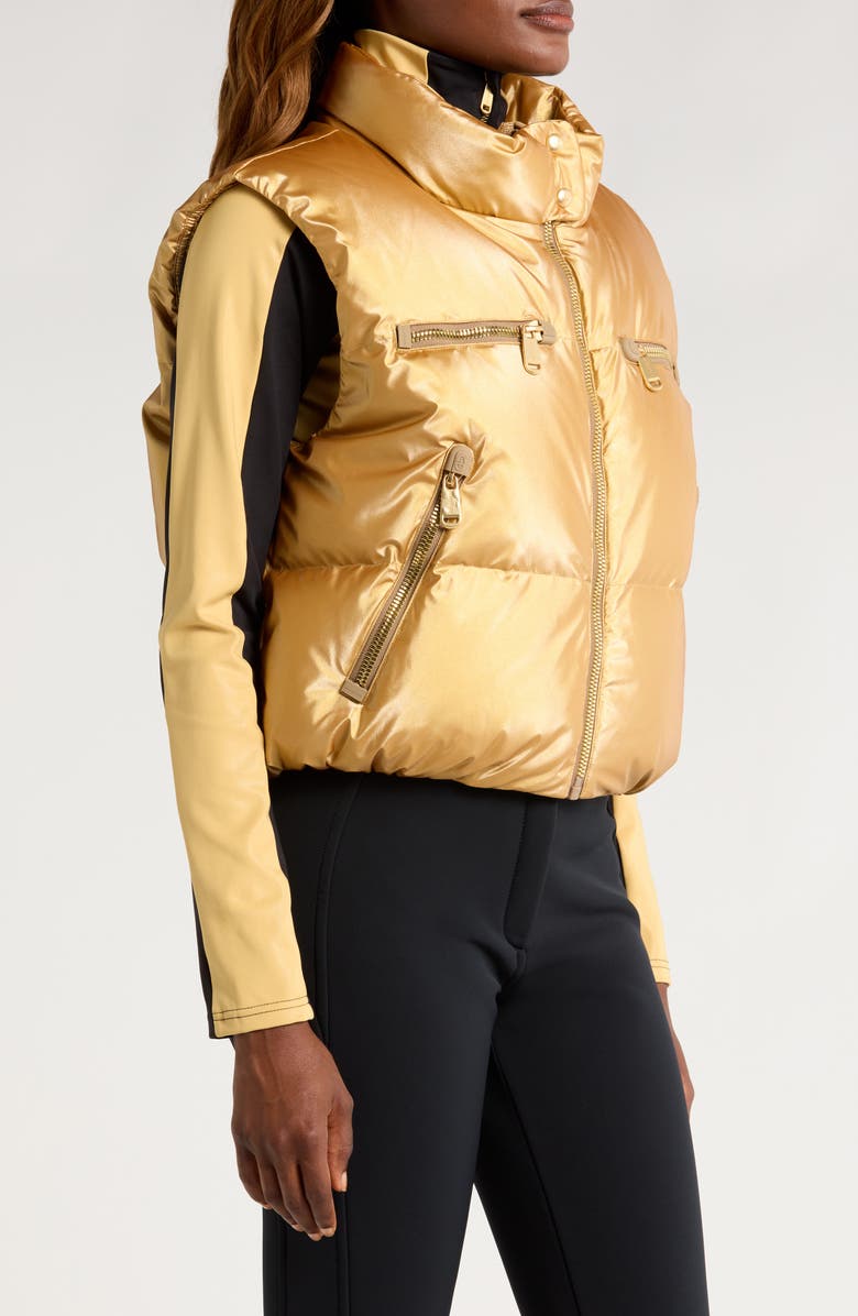 Goldbergh Clat Down Puffer Vest, Alternate, color, 