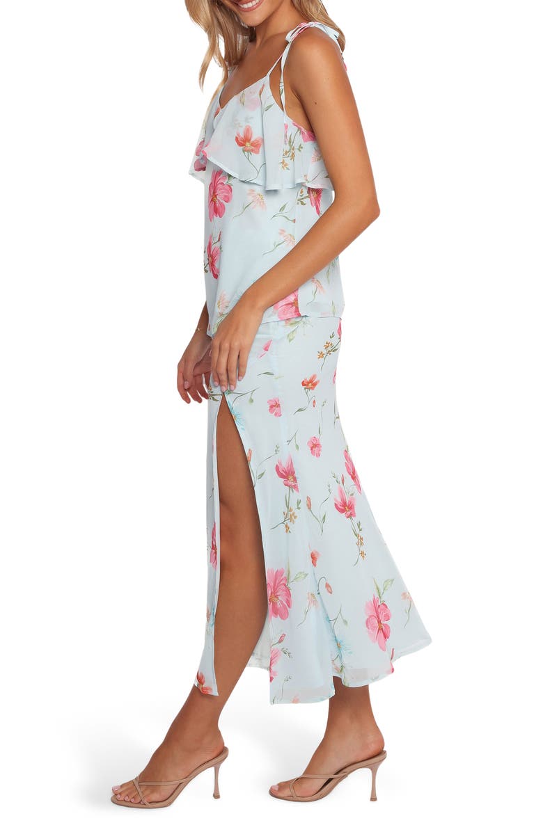 Petal & Pup Valeria Floral Camisole & Maxi Skirt Set, Alternate, color, Blue Floral