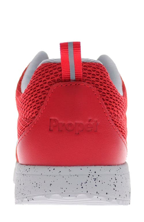 Propét Travel Walker Ii Running Shoe In Simply Red