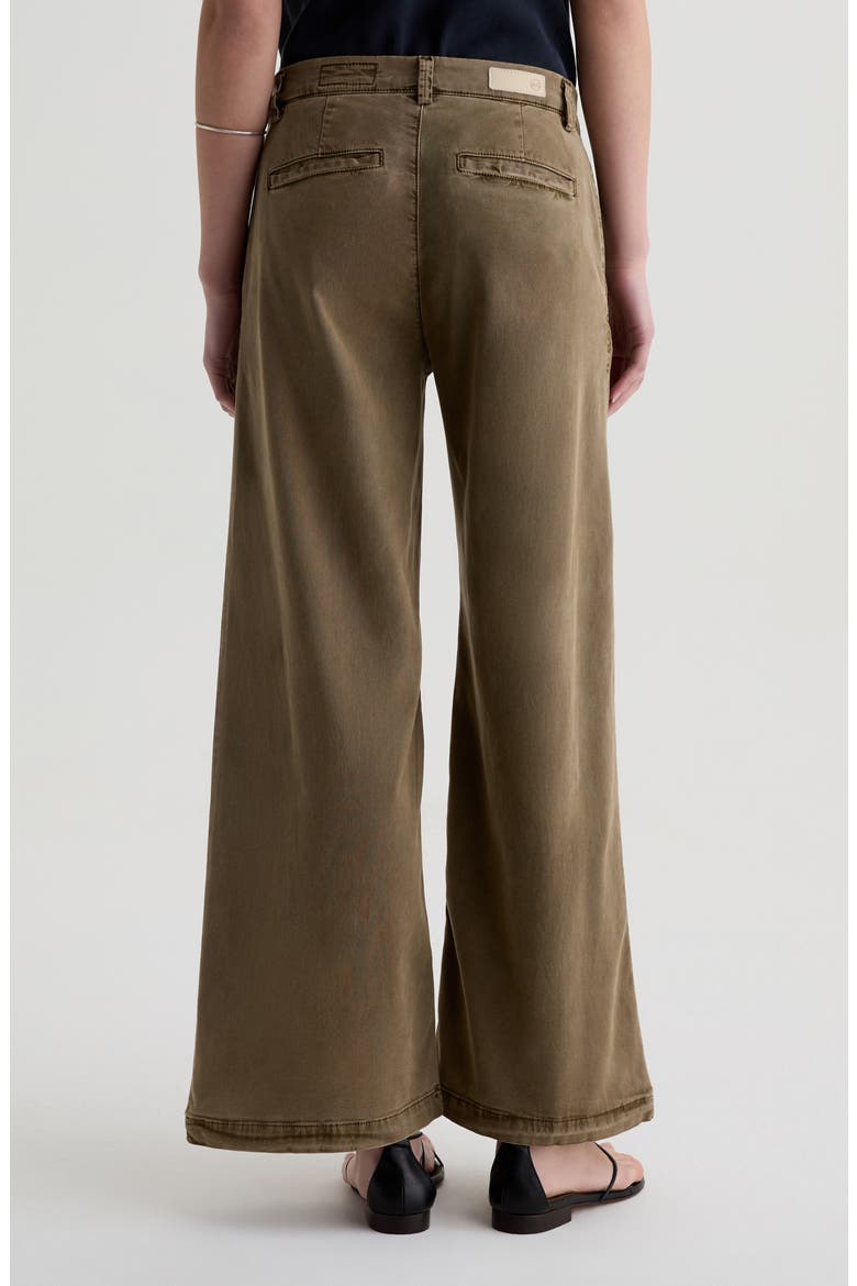 Caden Twill Wide Leg Pants, Alternate, color, SULFUR MOSSY TAUPE