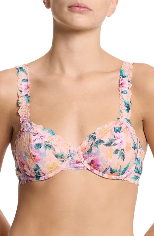 Hanky Panky Signature Lace Underwire Balconette Bra In Multi