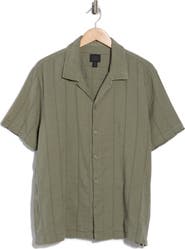14th & Union Short Sleeve Seersucker Café Shirt