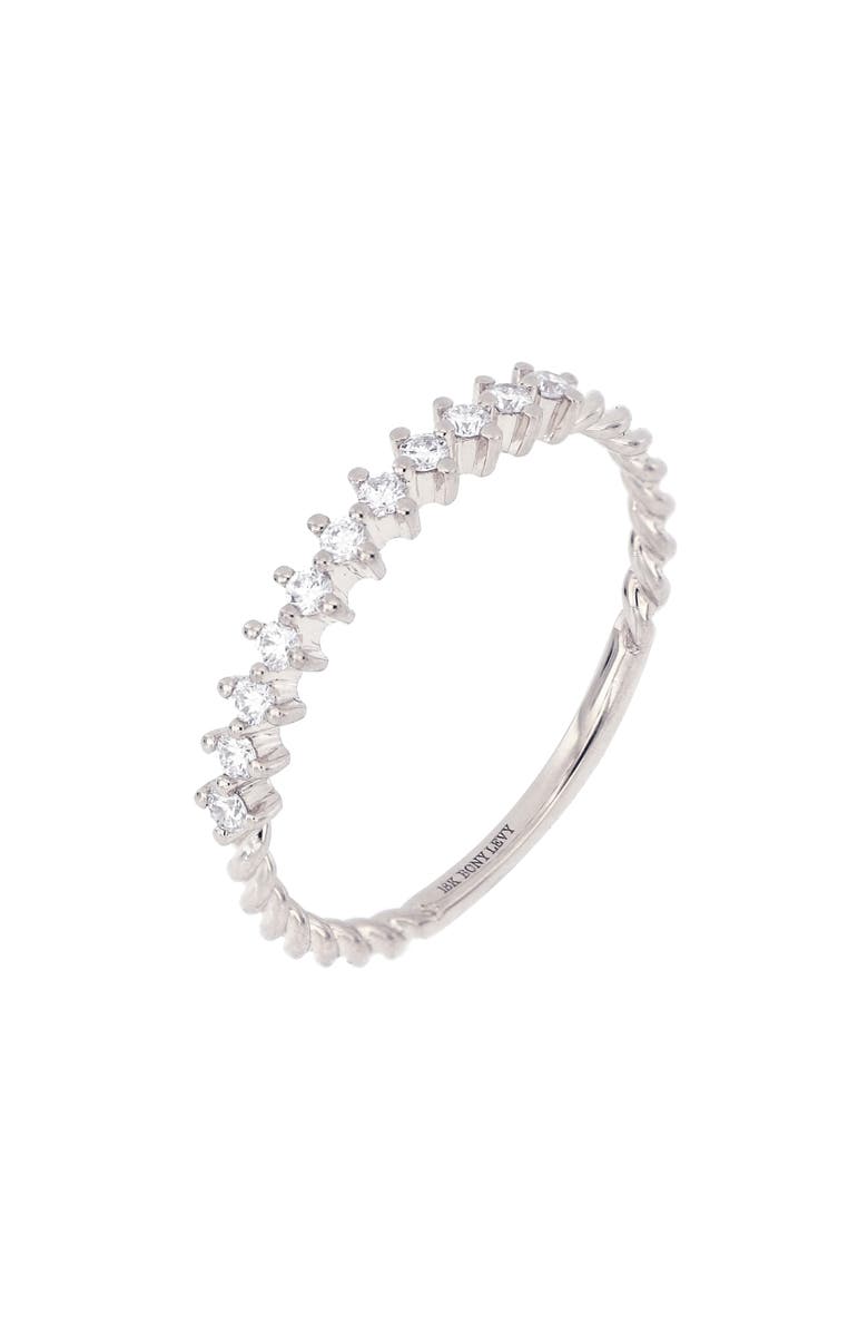 Bony Levy Rita Stackable Diamond Ring, Main, color, 