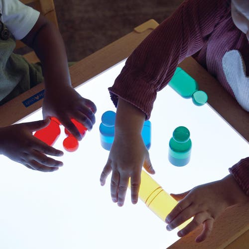 Kaplan Early Learning Company Light And Color People Set In Multi