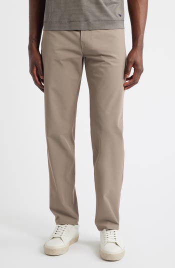 Emporio Armani Techno Five-Pocket Straight Leg Stretch Twill Pants