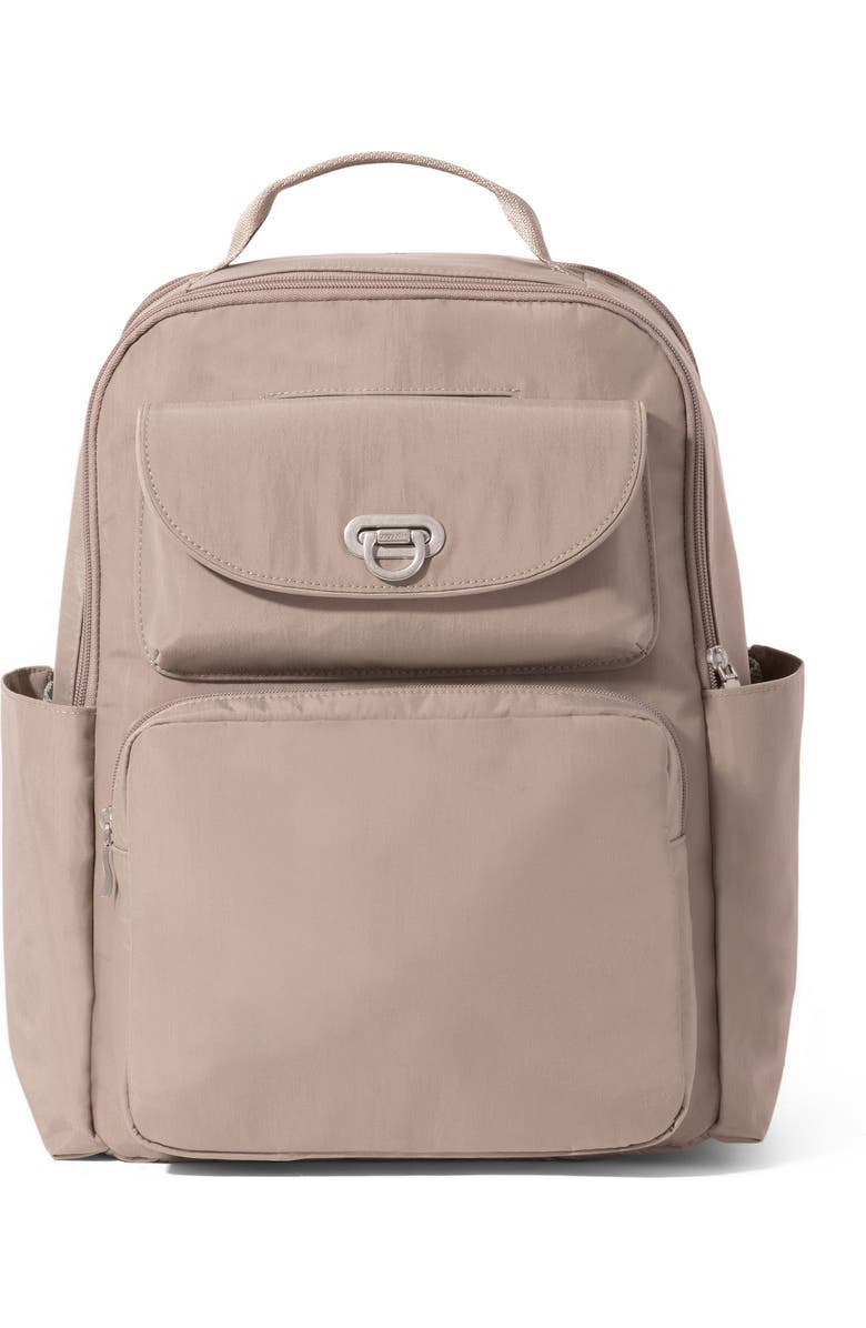 BAGGALLINI Coastal Flip Lock Laptop Backpack, Main, color, Moonrock
