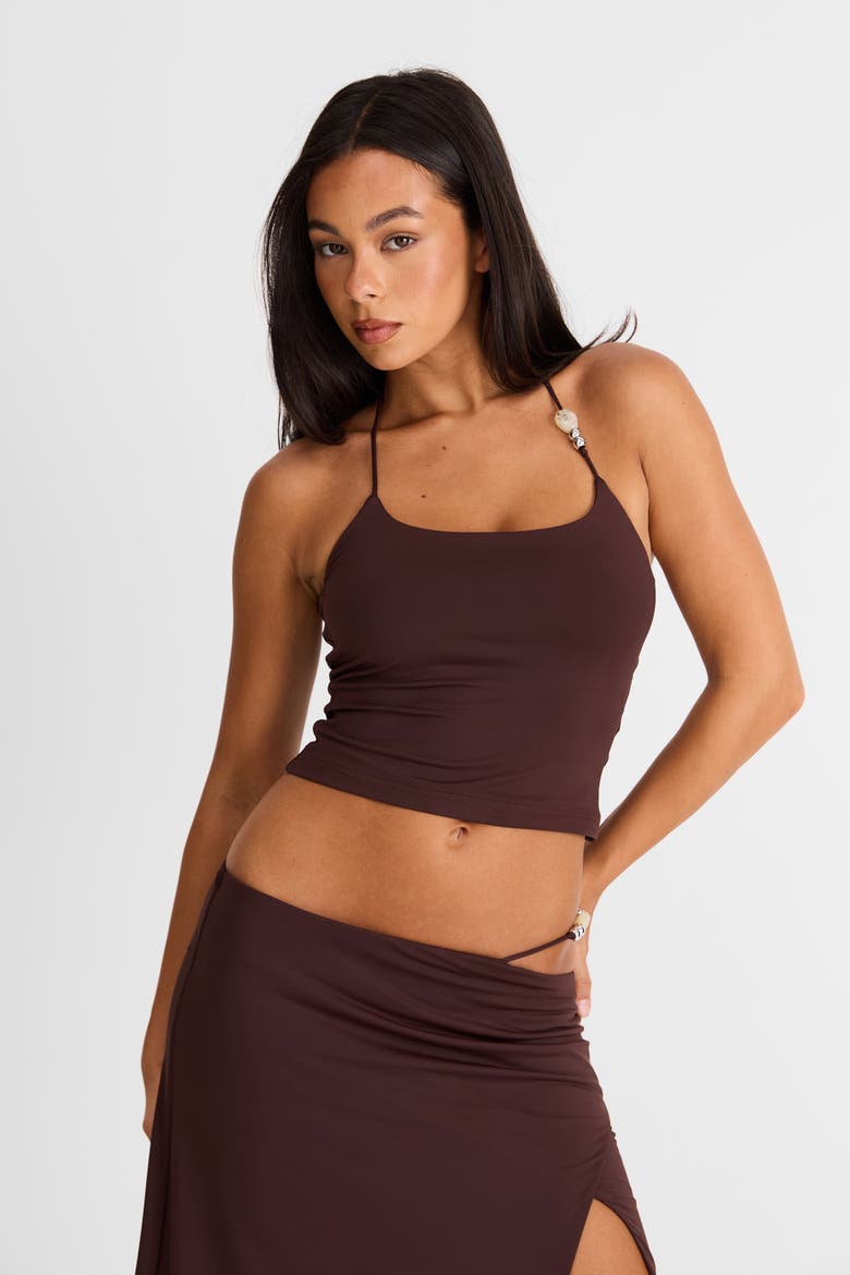 Hazel Tank, Alternate, color, Chocolate
