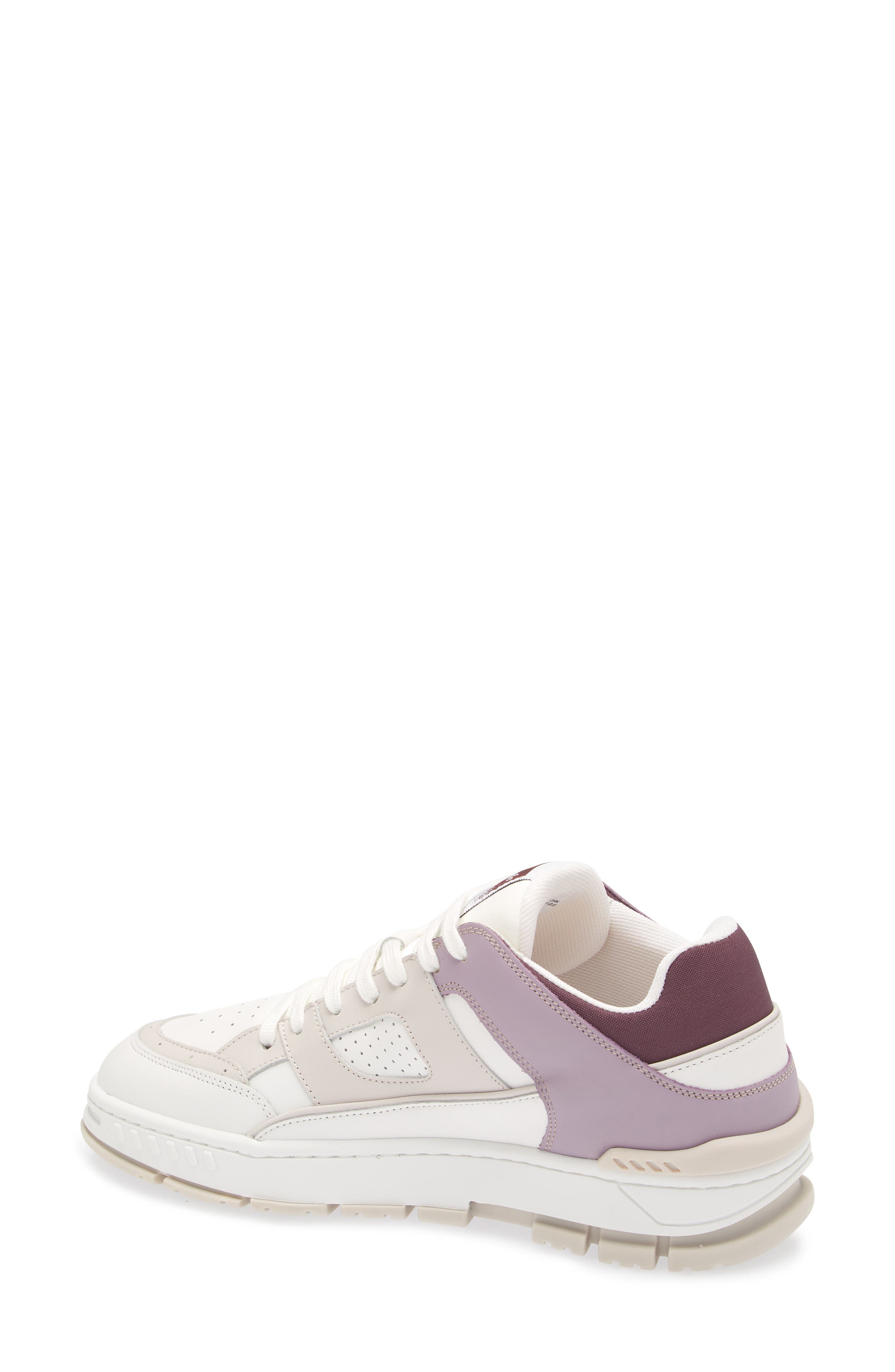 Axel Arigato Area Lo Sneaker, Alternate, color, White/ Lilac