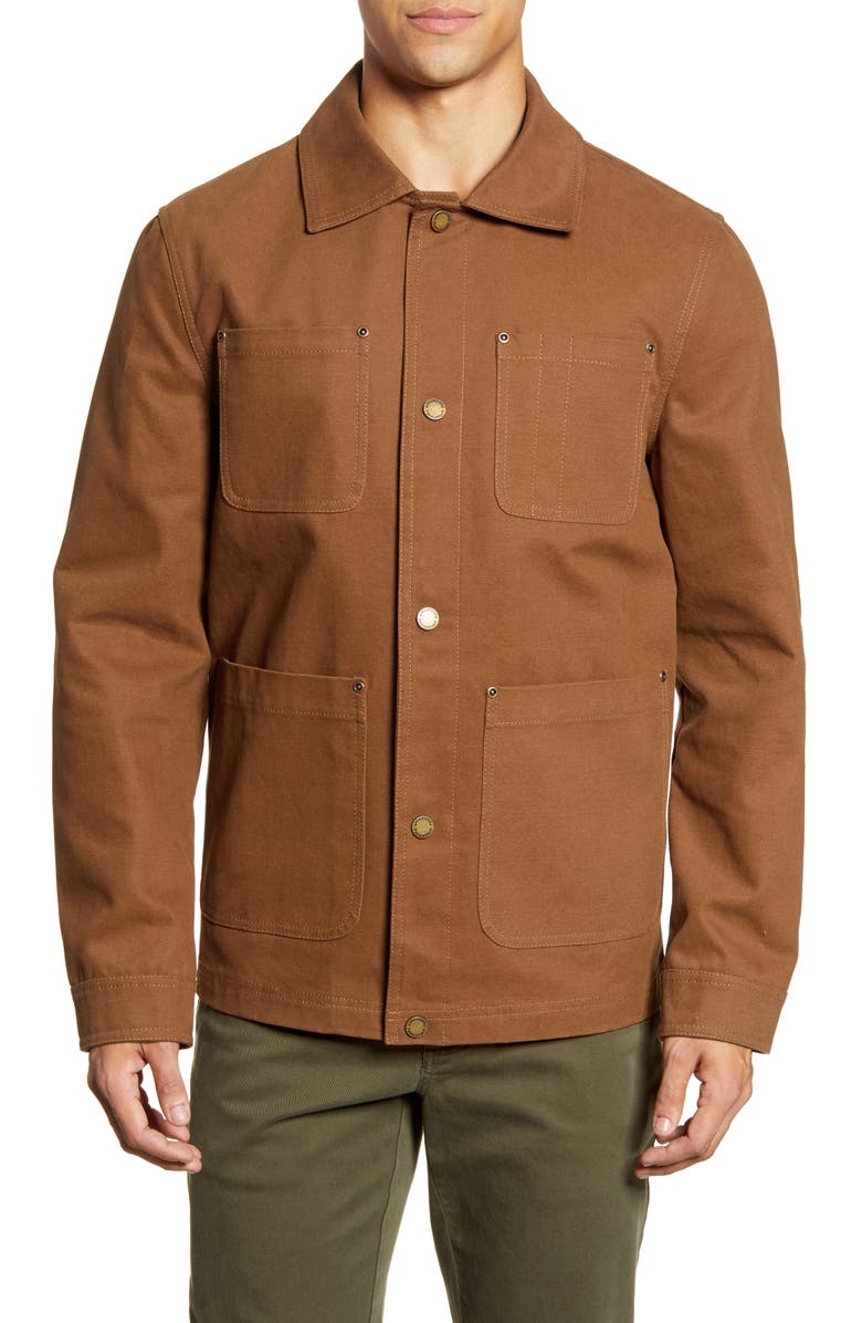 Pendleton Baldwin Four Pocket Water Resistant Canvas Jacket, Alternate, color,