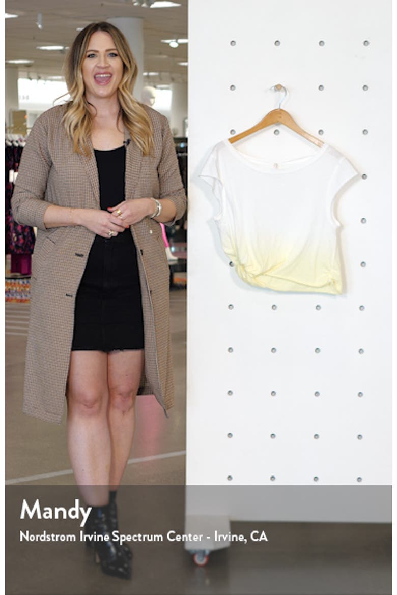 Free People FP Movement Hold it Down Dip Dye T-Shirt video