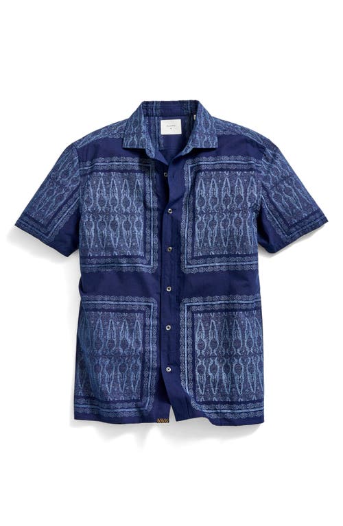 Billy Reid 'john T' Standard Fit Dobby Sport Shirt In Brown