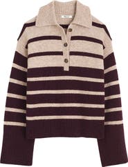 Madewell CloudSoft Polo Sweater