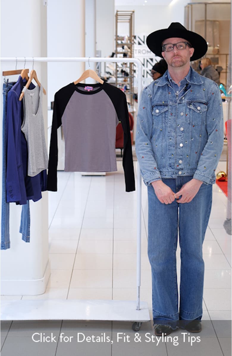 Tommi Stretch Cotton Baseball T-Shirt, sales video thumbnail