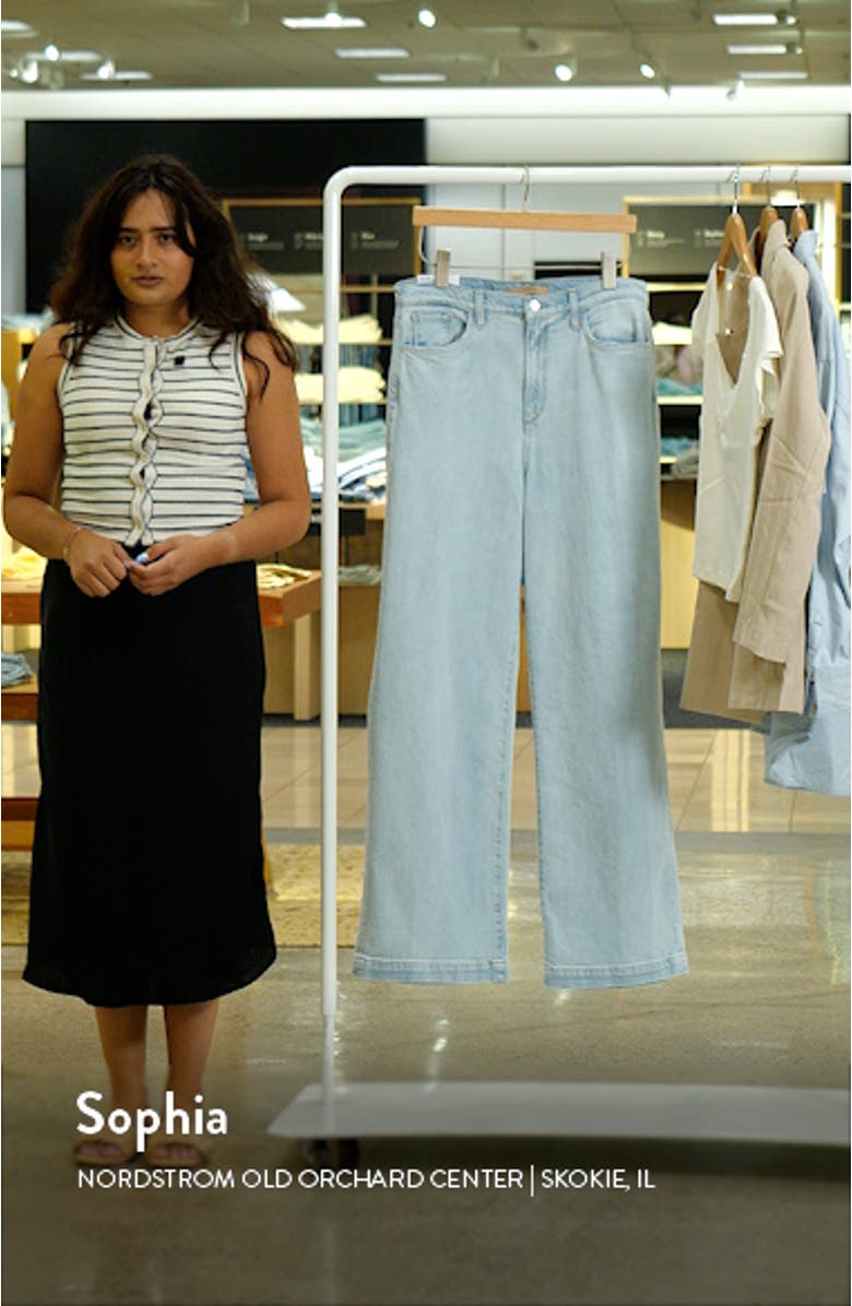 The Mia High Waist Wide Leg Jeans, sales video thumbnail